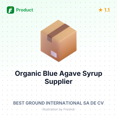 Organic Blue Agave Syrup – summary card, no photo uploaded yet