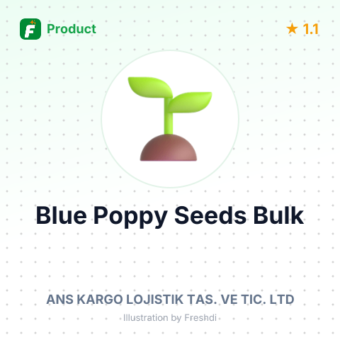 Organic Blue Poppy Seeds – summary card, no photo uploaded yet