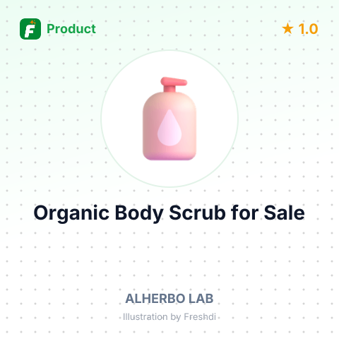 Organic Body Scrub with Coconut and Grapefruit – summary card, no photo uploaded yet