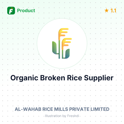 Organic Broken Rice – summary card, no photo uploaded yet