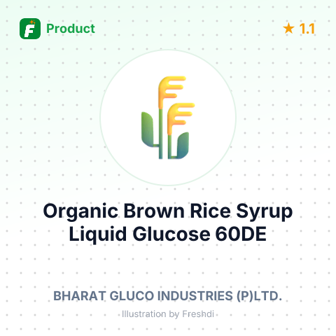 Organic Brown Rice Syrup Liquid Glucose 60DE – summary card, no photo uploaded yet