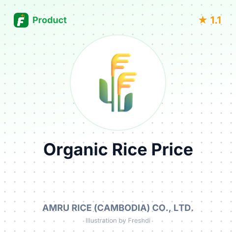 Organic Cambodian Rice – summary card, no photo uploaded yet