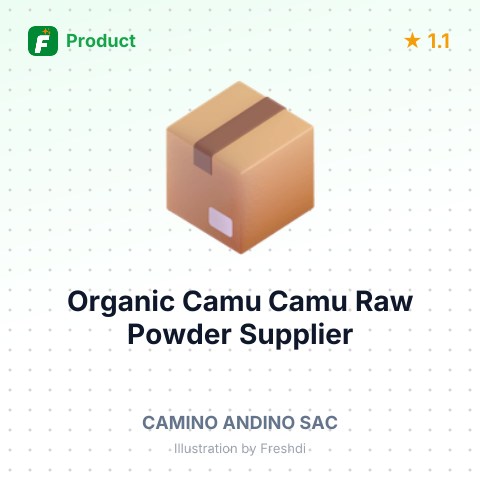 Organic Camu Camu Raw Powder – summary card, no photo uploaded yet