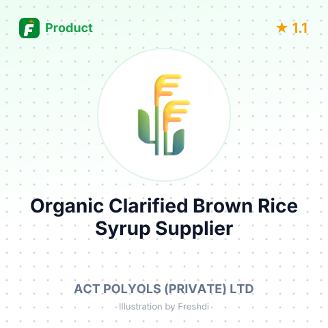 Organic Clarified Brown Rice Syrup – summary card, no photo uploaded yet