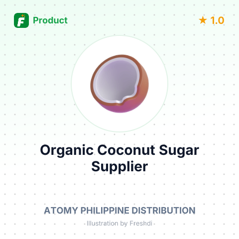 Organic Coconut Sugar – summary card, no photo uploaded yet