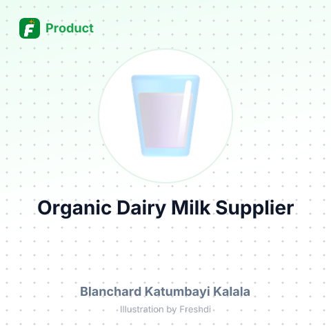 Organic Dairy Milk – summary card, no photo uploaded yet