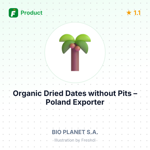 Organic Dried Dates without Pits – summary card, no photo uploaded yet
