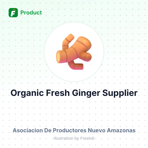 Organic Fresh Ginger – summary card, no photo uploaded yet