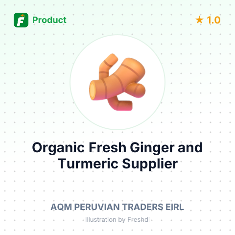Organic Fresh Ginger and Turmeric – summary card, no photo uploaded yet