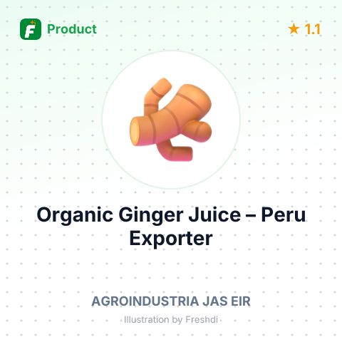 Organic Ginger Juice – summary card, no photo uploaded yet