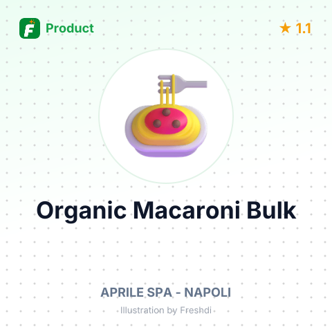 Organic Gluten Free Macaroni Products – summary card, no photo uploaded yet