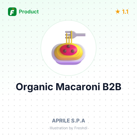 Organic Gluten Free Macaroni Products – summary card, no photo uploaded yet