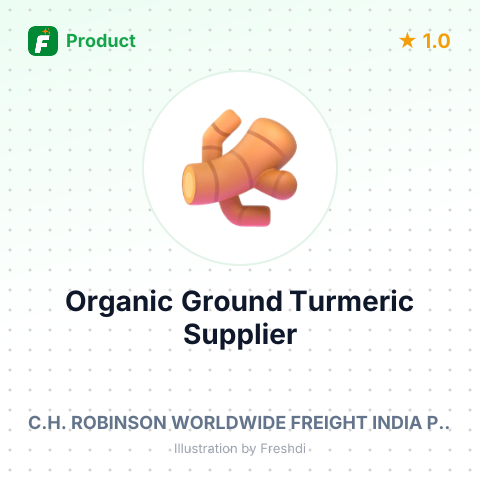 Organic Ground Turmeric – summary card, no photo uploaded yet
