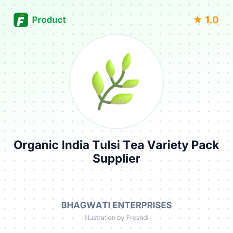 Organic India Tulsi Tea Variety Pack – summary card, no photo uploaded yet