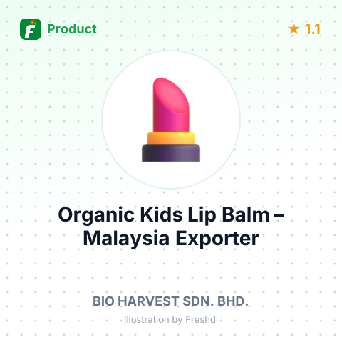 Organic Kids Lip Balm – summary card, no photo uploaded yet