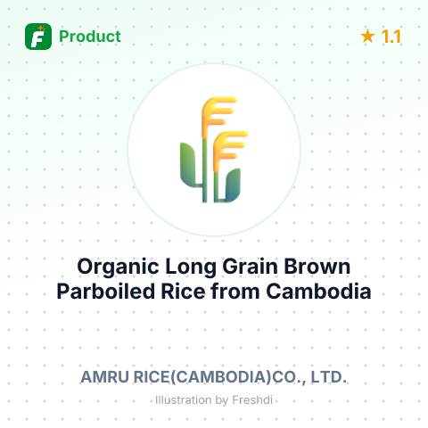 Organic Long Grain Brown Parboiled Rice – summary card, no photo uploaded yet