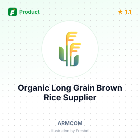 Organic Long Grain Brown Rice – summary card, no photo uploaded yet