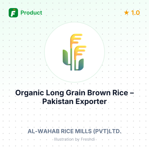 Organic Long Grain Brown Rice – summary card, no photo uploaded yet