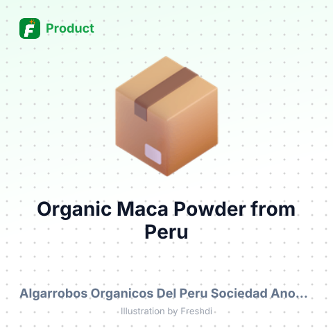 Organic Maca Powder – summary card, no photo uploaded yet