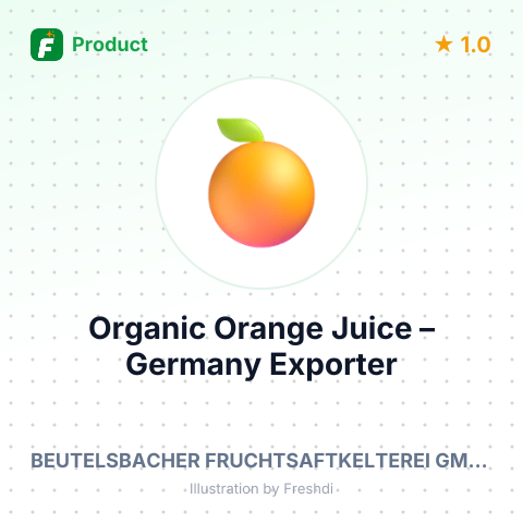 Organic Orange Juice – summary card, no photo uploaded yet