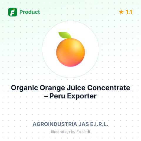 Organic Orange Juice Concentrate – summary card, no photo uploaded yet
