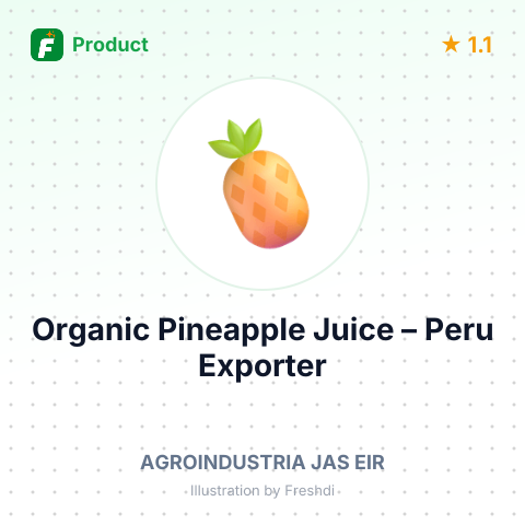 Organic Pineapple Juice – summary card, no photo uploaded yet