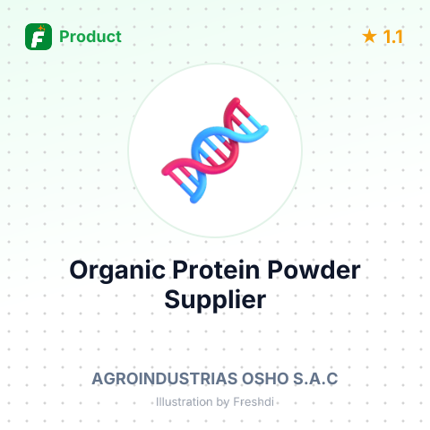 Organic Protein Powder – summary card, no photo uploaded yet