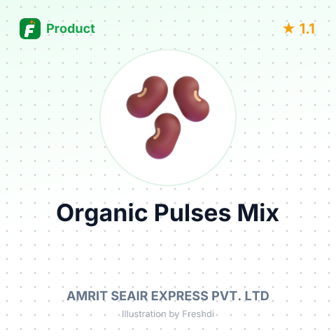 Organic Pulses Mix – summary card, no photo uploaded yet