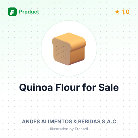 Organic Quinoa Flour – summary card, no photo uploaded yet