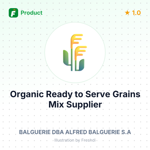 Organic Ready to Serve Grains Mix – summary card, no photo uploaded yet