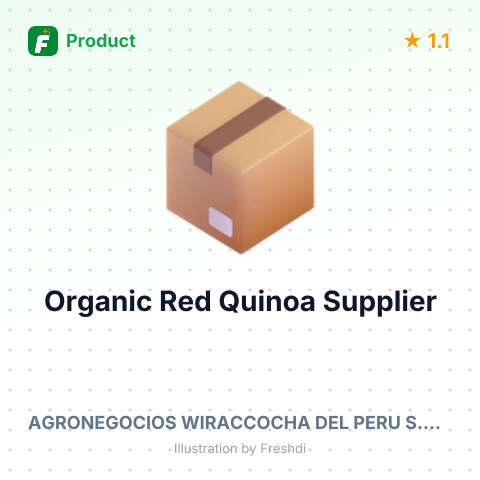 Organic Red Quinoa – summary card, no photo uploaded yet