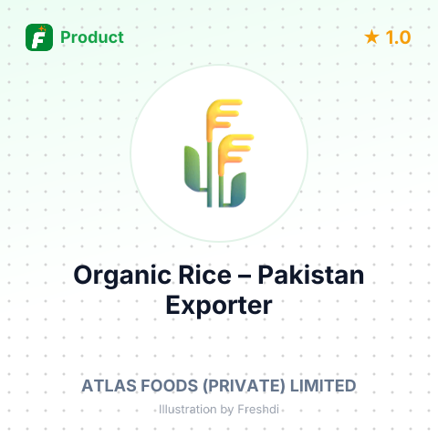 Organic Rice – summary card, no photo uploaded yet