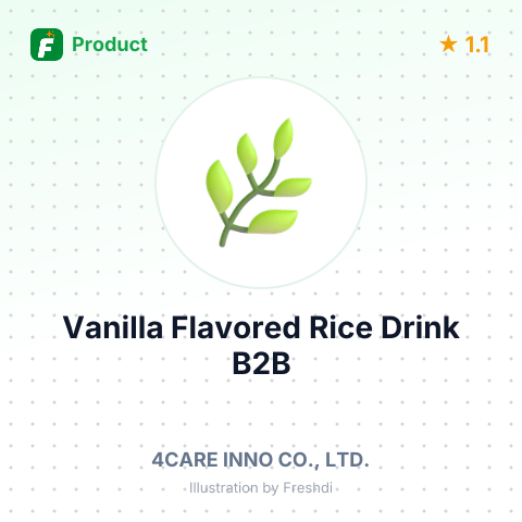 Organic Rice Drink (Vegetable Milk) Vanilla Flavored – summary card, no photo uploaded yet
