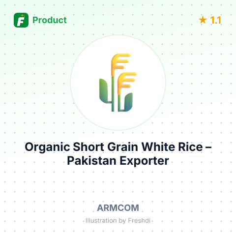 Organic Short Grain White Rice – summary card, no photo uploaded yet