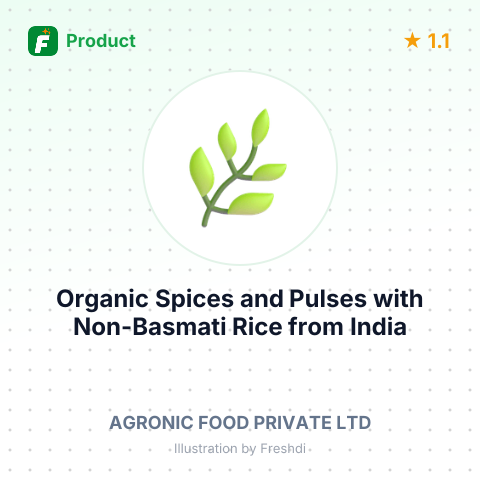 Organic Spices and Pulses with Non-Basmati Rice – summary card, no photo uploaded yet
