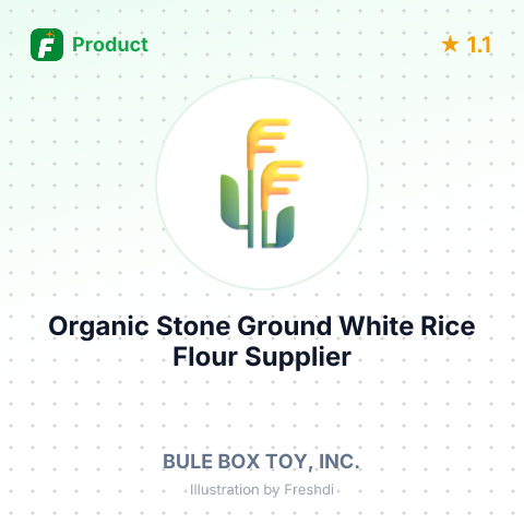 Organic Stone Ground White Rice Flour – summary card, no photo uploaded yet