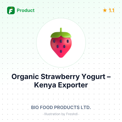 Organic Strawberry Yogurt – summary card, no photo uploaded yet