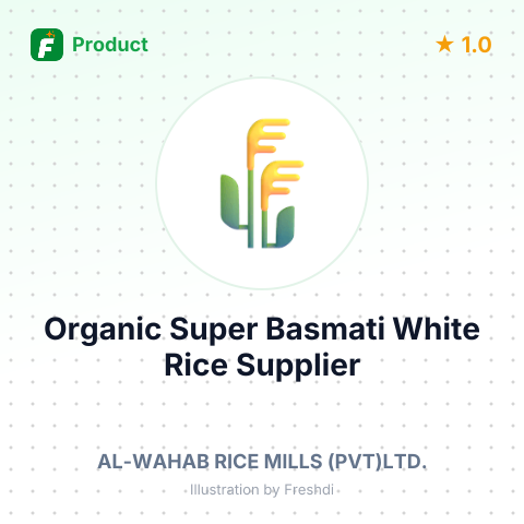 Organic Super Basmati White Rice – summary card, no photo uploaded yet