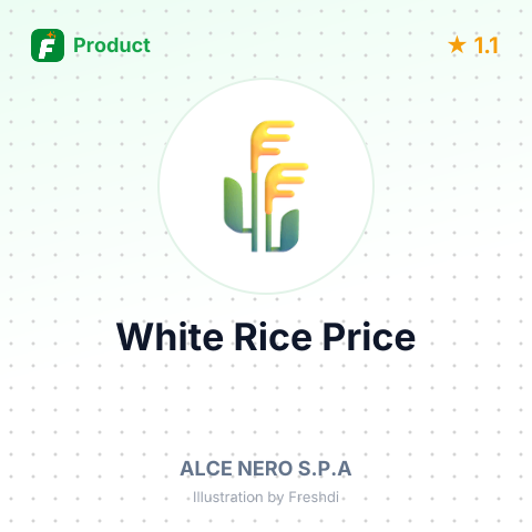 Organic Superfino Baldo White Rice – summary card, no photo uploaded yet