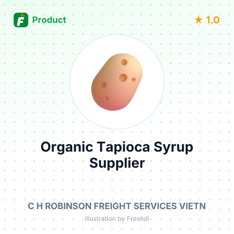 Organic Tapioca Syrup – summary card, no photo uploaded yet
