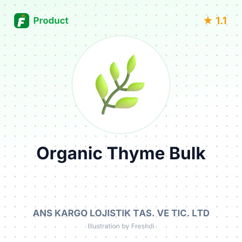Organic Thyme – summary card, no photo uploaded yet