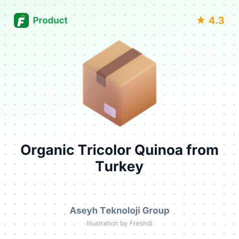 Organic Tricolor Quinoa – summary card, no photo uploaded yet
