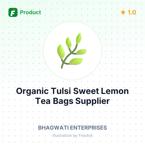 Organic Tulsi Sweet Lemon Tea Bags – summary card, no photo uploaded yet