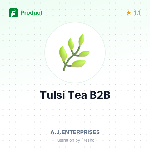 Organic Tulsi Tea – summary card, no photo uploaded yet
