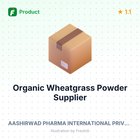 Organic Wheatgrass Powder – summary card, no photo uploaded yet