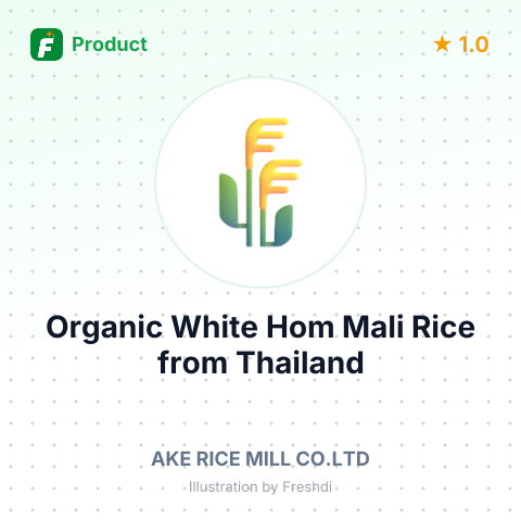 Organic White Hom Mali Rice – summary card, no photo uploaded yet