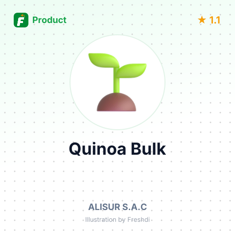 Organic White Quinoa – summary card, no photo uploaded yet
