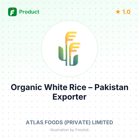 Organic White Rice – summary card, no photo uploaded yet