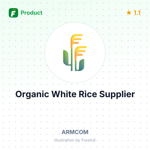 Organic White Rice – summary card, no photo uploaded yet