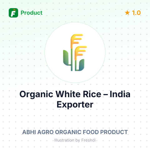 Organic White Rice – summary card, no photo uploaded yet